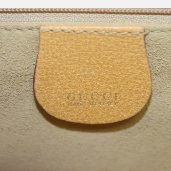 Gucci Vanity Bag Beige Leather - Picture 7 of 9